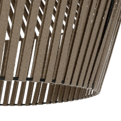 GLOBOSTAR® NUI 205-0068 Boho Κρεμαστό Φωτιστικό Οροφής με Ντουί 1 x E27 AC 220-240V IP20 - Μπεζ - M60 x Π60 x Υ41cm