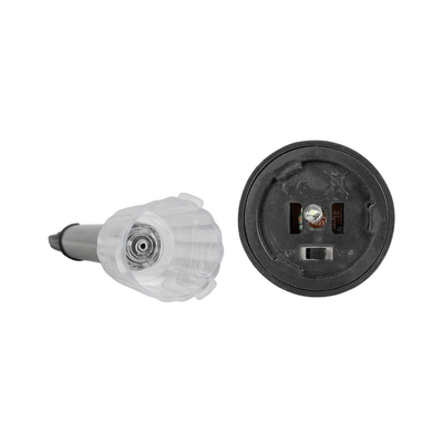 GLOBOSTAR® SOLARDECOR 71520 Διακοσμητικό Φωτιστικό με Βάση Κήπου / Καρφωτό LED 1W 50lm 180° DC 5V με Φωτοβολταϊκό Panel 5V 0.1W & Επαναφορτιζόμενη Μπαταρία Li-ion 3.2V 600mAh Αδιάβροχο IP65 Ψυχρό Λευκό 6000K - Μ4.6 x Π4.6 x Υ30cm - 2 Χρόνια Εγγύηση