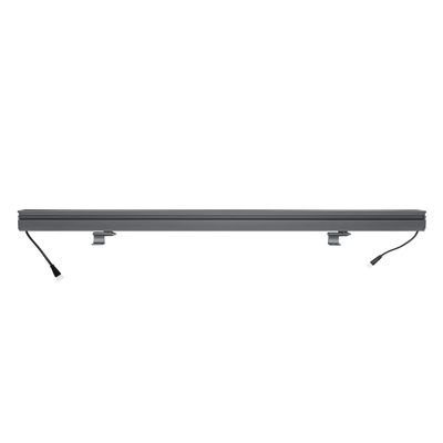 GLOBOSTAR® WASHERMARGO 90152 Μπάρα Φωτισμού Wall Washer LED 24W 2760lm 30° DC 24V Αδιάβροχο IP65 Φυσικό Λευκό 4500K Dimmable - Bridgelux SMD Chip - Γκρι Ανθρακί - Μ100 x Π4 x Υ5cm - 3 Χρόνια Εγγύηση