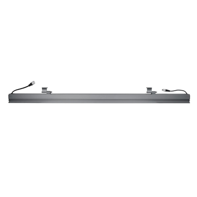 GLOBOSTAR® WASHERMARGO 90152 Μπάρα Φωτισμού Wall Washer LED 24W 2760lm 30° DC 24V Αδιάβροχο IP65 Φυσικό Λευκό 4500K Dimmable - Bridgelux SMD Chip - Γκρι Ανθρακί - Μ100 x Π4 x Υ5cm - 3 Χρόνια Εγγύηση