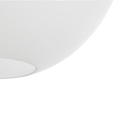 GLOBOSTAR® GABIA 206-0002 Μοντέρνο Κρεμαστό Φωτιστικό Οροφής με Ντουί 1 x E27 AC 220-240V IP20 - Λευκό - Μ40 x Π40 x Υ42cm