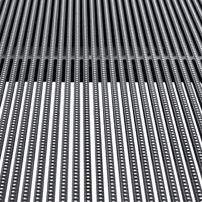 GLOBOSTAR® TRUEVIEW 41006 Διάφανη Οθόνη Video Wall P3.91 Καμπίνα 100x50cm LED 130W 3840Hz 32768 Dots ≥4500cd/㎡ Nits AC 220-240V Εξωτερικού Χώρου IP65 Full Color S1/8 14Bits - Κάρτα NovaStar A5S-N - Nationstar SMD1921 & Yuanchi Driver - Μ100 x Π8 x Υ50cm - 2 Χρόνια Εγγύηση