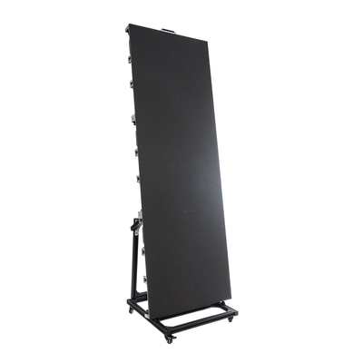 GLOBOSTAR® STANDWALL 41009 Διαφημιστικό Stand Προβολής / Οθόνη Video Wall P2.5 Καμπίνα 64x192cm LED 216W 3840Hz 160000 Dots ≥5000cd/㎡ Nits AC 220-240V Εξωτερικού Χώρου IP65 Full Color S1/16 14Bits - Κάρτα NovaStar MRV412 - Controller TB1-4G - Kinglight SMD1415 & CZCL Driver - Μ64 x Π8 x Υ192cm - 2 Χρόνια Εγγύηση