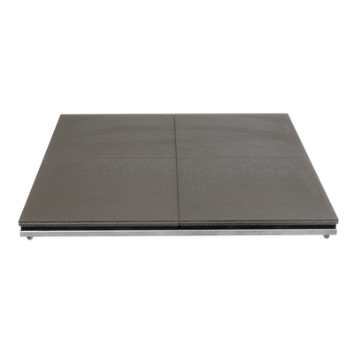 GLOBOSTAR® FLOORWALL 41010 Διαδραστική Οθόνη Πατώματος Video Wall P2.97 Καμπίνα 50x50cm LED 200W 3840Hz 28224 Dots ≥4500cd/㎡ Nits AC 220-240V Εξωτερικού Χώρου IP65 Full Color S1/42 14Bits - Κάρτα Colorlight DL-S65 - Kinglight SMD1415 & CZCL Driver - Μ50 x Π8 x Υ50cm - 2 Χρόνια Εγγύηση