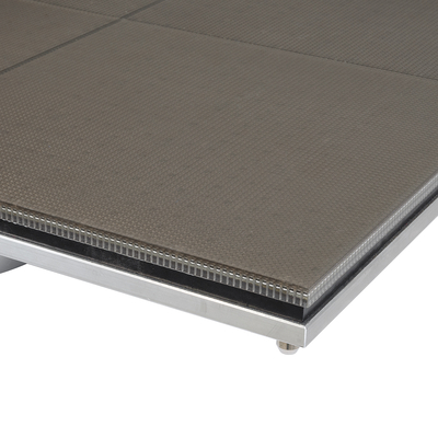 GLOBOSTAR® FLOORWALL 41010 Διαδραστική Οθόνη Πατώματος Video Wall P2.97 Καμπίνα 50x50cm LED 200W 3840Hz 28224 Dots ≥4500cd/㎡ Nits AC 220-240V Εξωτερικού Χώρου IP65 Full Color S1/42 14Bits - Κάρτα Colorlight DL-S65 - Kinglight SMD1415 & CZCL Driver - Μ50 x Π8 x Υ50cm - 2 Χρόνια Εγγύηση