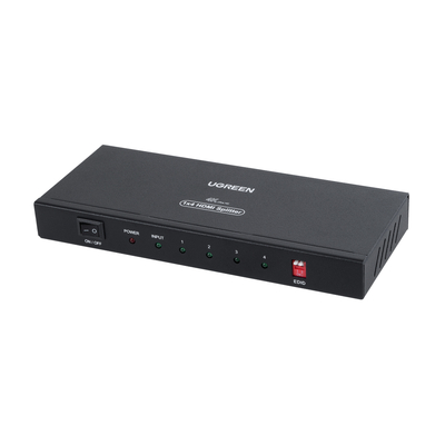 GLOBOSTAR® UGREEN-1x4 41019 Ugreen 1x4 All in One 4K HDMI Signal Splitter για LED Video Controllers - Input Signal W3840 x H2160@60Hz - Είσοδος 1 HDMI σε Έξοδο 4 HDMI - AC 220-240V IP20 - Μ17.7 x Π7.5 x Υ2cm - 2 Χρόνια Εγγύηση