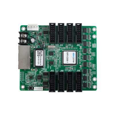 GLOBOSTAR® MRV208-1 41021 Novastar MRV208-1 Receiving Card για Οθόνες LED Video Wall 8 x HUB75E με Loading Capacity σε Pixel 256 x 256px - Gigabit Network Ethernet Input & Output Ports - DC 5V IP20 - Μ9.5 x Π10.9 x Υ1.8cm - 2 Χρόνια Εγγύηση