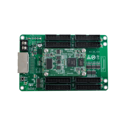 GLOBOSTAR® K8S+HUB 41023 Colorlight K8S+HUB-DL-S65 Διαδραστική Receiving Card για Οθόνες LED Video Wall 8 x HUB75E με Loading Capacity σε Pixel 512 x 384px - Gigabit Network Ethernet Input & Output Ports - DC 5V IP20 - Μ14.5 x Π9 x Υ1.5cm - 2 Χρόνια Εγγύηση