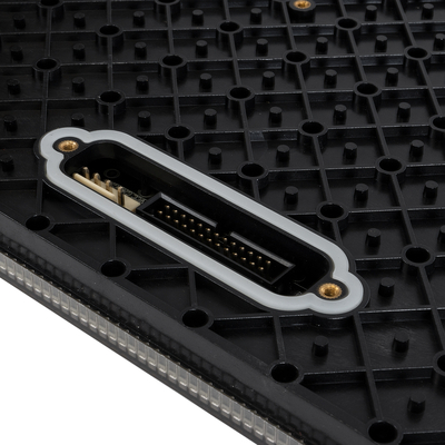 GLOBOSTAR® FLOORWALL 41028 Module για Διαδραστική Οθόνη Πατώματος Video Wall 25x25cm 84x84px P2.97 LED 50W 3840Hz 7056 Dots ≥4500cd/㎡ Nits DC 5V Εξωτερικού Χώρου IP65 Full Color S1/42 14Bits - Kinglight SMD1415 - Δεξί - Μ25 x Π2.5 x Υ25cm - 2 Χρόνια Εγγύηση