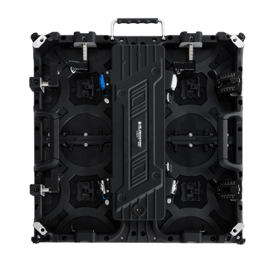 GLOBOSTAR® CRYSTALPIX 41039 Κυρτή Οθόνη Video Wall P1.95 GOB Καμπίνα 50x50cm LED 160W 3840Hz 65536 Dots ≥800cd/㎡ Nits AC 220-240V Εσωτερικού Χώρου IP31 Full Color S1/32 14Bits - Κάρτα NovaStar A8S-N+HUB - Curved -10/+15 Angle - Προστατευτικά Γωνιών - Kinglight SMD1515 & CZCL Driver - Μ50 x Π8.5 x Υ50cm - 2 Χρόνια Εγγύηση