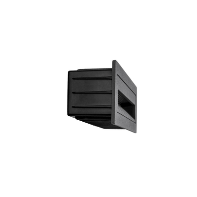 kelvo® STEPART KLV-101-0087 Μοντέρνο Χωνευτό Φωτιστικό Σκαλοπατιού - Διαδρόμου LED 6W 750lm 45° AC 220-240V Αδιάβροχο IP65 Θερμό Λευκό 2700K - Lumileds SMD Chip & TÜV SÜD Driver - Γκρι Ανθρακί Ματ - Μ21 x Π5.5 x Υ6.5cm  / Q20.3 x 5.6cm - 5 Χρόνια Εγγύηση