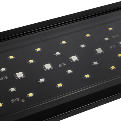 GLOBOSTAR® AQUARIUS 79678 Φωτιστικό Ενυδρείου με Ενσωματωμένο Χειριστήριο LED 12W 600lm 120° AC 220-240V Αδιάβροχο IP44 Πολύχρωμο RGBW Dimmable - Sanan SMD Chip - Μαύρο - Μ30 x Π11 x Υ3cm - 2 Χρόνια Εγγύηση