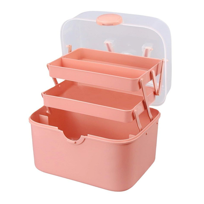 Κουτί οργάνωσης καλλυντικών - D573 - 121033 - Pink