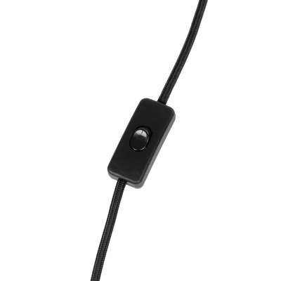 GloboStar® JAVAN 999-0036 Μοντέρνο Επιτραπέζιο Φωτιστικό Πορτατίφ Μονόφωτο 1 x E27 IP20 Διάφανο Γυαλί με Μαύρο Μέταλλο - Μ30 x Π30 x Υ19cm