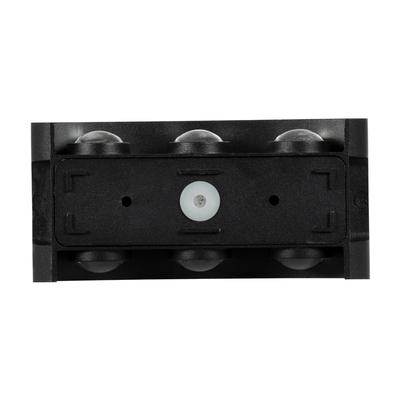 kelvo® SIXOAD KLV-101-0006 Φωτιστικό Τοίχου / Απλίκα LED 18W 1800lm 30° AC 220-240V Αδιάβροχο IP65 Θερμό Λευκό 2700K - CREE XPE Chip & TÜV SÜD Driver - Μαύρο Ματ - Μ17 x Π4 x Υ8cm - 5 Χρόνια Εγγύηση