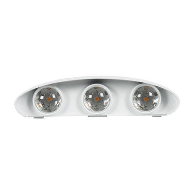 kelvo® SIXOAD KLV-101-0008 Φωτιστικό Τοίχου / Απλίκα LED 18W 1800lm 30° AC 220-240V Αδιάβροχο IP65 Θερμό Λευκό 2700K - CREE XPE Chip & TÜV SÜD Driver - Λευκό Ματ - Μ17 x Π4 x Υ8cm - 5 Χρόνια Εγγύηση