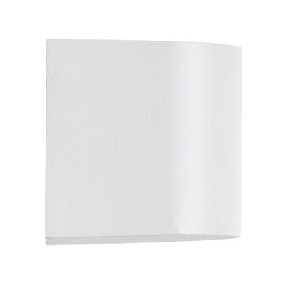 kelvo® MURANO KLV-101-0014 Φωτιστικό Τοίχου / Απλίκα για Λάμπα MR16 με Ντουί GU10 AC 220-240V Αδιάβροχο IP65 - Λευκό Ματ - Μ8 x Π8 x Υ7cm