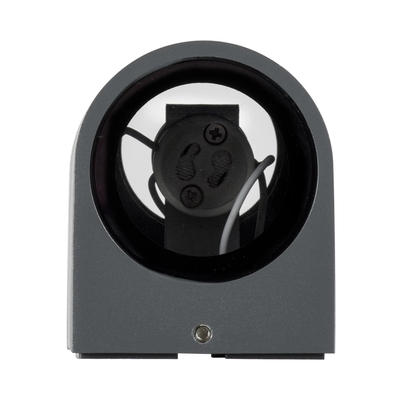 kelvo® MURANO KLV-101-0016 Φωτιστικό Τοίχου / Απλίκα για 2 Λάμπες MR16 με Ντουί GU10 AC 220-240V Αδιάβροχο IP65 - Γκρι Ανθρακί Ματ - Μ8 x Π8 x Υ15cm