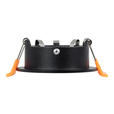 kelvo® OMICRON KLV-101-0034 Χωνευτό Φωτιστικό Downlight Σποτ για Λάμπα MR16 με Ντουί GU10 AC 220-240V IP20 - Μαύρο Ματ - Μ8.5 x Π8.5 x Υ3cm / Q7.5cm