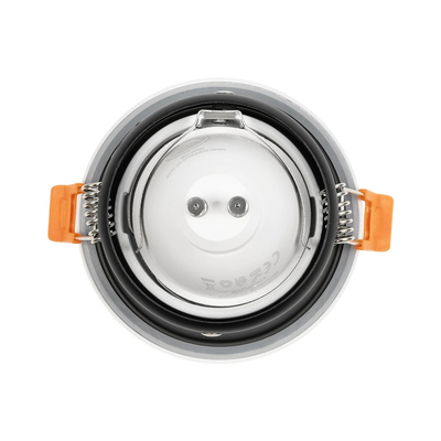 kelvo® SIGMA KLV-101-0042 Χωνευτό Φωτιστικό Downlight Σποτ Μπάνιου για Λάμπα MR16 με Ντουί GU10 AC 220-240V Αδιάβροχο IP65 - Λευκό Ματ - Μ8.5 x Π8.5 x Υ4.4cm / Q7.5cm