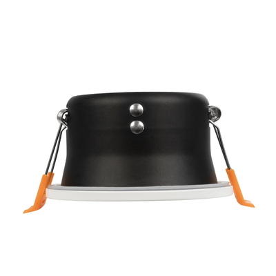 kelvo® SIGMA KLV-101-0042 Χωνευτό Φωτιστικό Downlight Σποτ Μπάνιου για Λάμπα MR16 με Ντουί GU10 AC 220-240V Αδιάβροχο IP65 - Λευκό Ματ - Μ8.5 x Π8.5 x Υ4.4cm / Q7.5cm