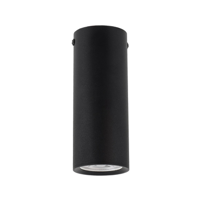 kelvo® DUCT KLV-101-0050 Φωτιστικό Downlight Σποτ για Λάμπα MR16 με Ντουί GU10 AC 220-240V IP20 - Μαύρο Ματ - Μ6 x Π6 x Υ15cm