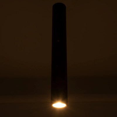 kelvo® DUCT KLV-101-0052 Φωτιστικό Downlight Σποτ για Λάμπα MR16 με Ντουί GU10 AC 220-240V IP20 - Μαύρο Ματ - Μ6 x Π6 x Υ45cm