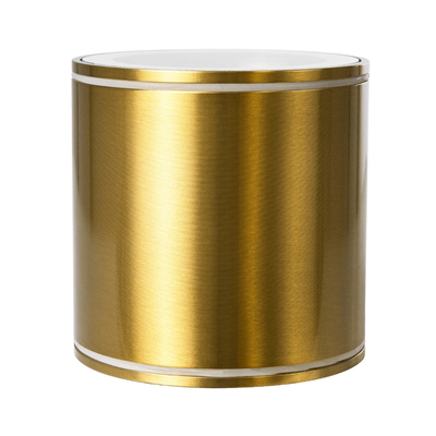 kelvo® MARETTI KLV-101-0058 Φωτιστικό Downlight Σποτ για Λάμπα MR16 με Ντουί GU10 AC 220-240V Αδιάβροχο IP65 - Χρυσό Πλατίνα - Μ9 x Π9 x Υ9cm