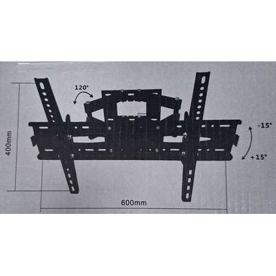 Επιτοίχια βάση τηλεόρασης για διάσταση 32"-90" - HM900 - 170529
