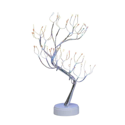 Χριστουγεννιάτικο επιτραπέζιο διακοσμητικό δεντράκι με φωτισμό - 153100 - RGB