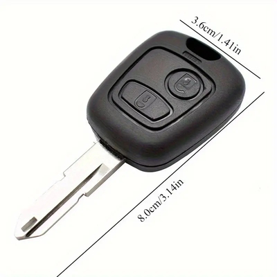 ΑΝΤΑΛΛΑΚΤΙΚΟ ΚΛΕΙΔΙ ΓΙΑ CITROEN ΜΕ ΚΑΛΥΜΜΑ 2 ΚΟΥΜΠΙΩΝ - 1 ΤΕΜ.