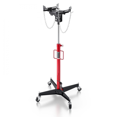 Υδραυλικός γρύλος μετάδοσης κίνησης VEVOR, ανυψωτική ικανότητα 1100 λίβρες / 0,5 τόνοι, τηλεσκοπικός γρύλος μετάδοσης κίνησης με πεντάλ ποδιού, περιστρεφόμενος τροχός 360°, ύψος ανύψωσης 127-202 cm, ανυψωτικός βραχίονας για γκαράζ/καταστήματα