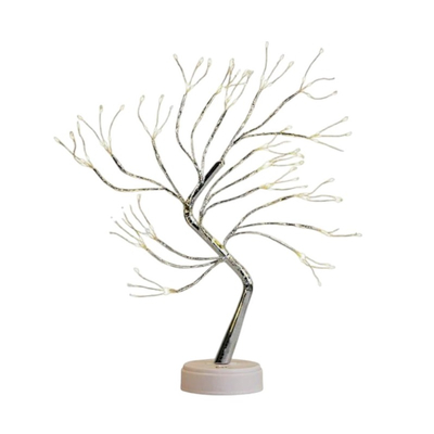 Χριστουγεννιάτικο επιτραπέζιο διακοσμητικό δεντράκι με φωτισμό - 153100 - Warm White