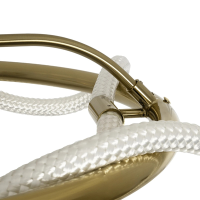 kelvo® GLOW KLV-101-0149 Φωτιστικό Οροφής LED 34W 3400lm 360° AC 220-240V IP20 Ρυθμιζόμενο Λευκό CCT με Χειριστήριο από 2700K έως 6000K Dimmable - Lumileds SMD Chip - Χρυσό Πλατίνα - Μ60 x Π60 x Υ30cm - 3 Χρόνια Εγγύηση