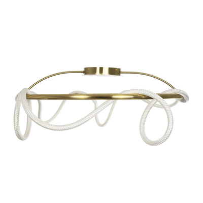 kelvo® GLOW KLV-101-0150 Φωτιστικό Οροφής LED 65W 6500lm 360° AC 220-240V IP20 Ρυθμιζόμενο Λευκό CCT με Χειριστήριο από 2700K έως 6000K Dimmable - Lumileds SMD Chip - Χρυσό Πλατίνα - Μ100 x Π100 x Υ30cm - 3 Χρόνια Εγγύηση