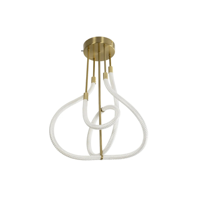 kelvo® GLOW KLV-101-0152 Φωτιστικό Οροφής LED 40W 4000lm 360° AC 220-240V IP20 Ρυθμιζόμενο Λευκό CCT με Χειριστήριο από 2700K έως 6000K Dimmable - Lumileds SMD Chip - Χρυσό Πλατίνα - Μ50 x Π50 x Υ70cm - 3 Χρόνια Εγγύηση