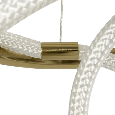 kelvo® GLOW KLV-101-0161 Κρεμαστό Φωτιστικό Οροφής LED 30W 3000lm 360° AC 220-240V IP20 Ρυθμιζόμενο Λευκό CCT με Χειριστήριο από 2700K έως 6000K Dimmable - Lumileds SMD Chip - Χρυσό Πλατίνα - Μ40 x Π40 x Υ30cm - 3 Χρόνια Εγγύηση