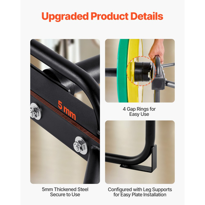 VEVOR Trap Bar Hex Bar, Εξαγωνική μπάρα 50mm, Μπάρες ώμων χωρητικότητας 240 kg, Εξοπλισμός άρσης βαρών και ενδυνάμωσης, Γυμναστήριο στο σπίτι για καθίσματα, άρσεις θανάτου, πιέσεις ώμων, μαύρο