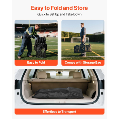Φορητός Πτυσσόμενος Πάγκος VEVOR, Πτυσσόμενος Πάγκος Ποδοσφαίρου 4 Θέσεων με Πλαϊνές Τσέπες και Τσάντα Μεταφοράς, Ελαφρύ Πλαϊνό Καθιστικό με Πλάτη για Ποδόσφαιρο, Μπέιζμπολ, Κάμπινγκ, Υπαίθριες Εκδηλώσεις, Μαύρο