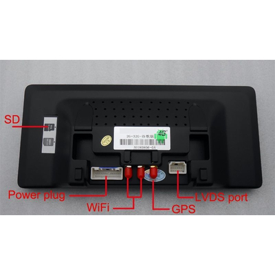 Ηχοσύστημα αυτοκινήτου 2DIN - Mercedes - GLK 13'-15' - Android - 000745