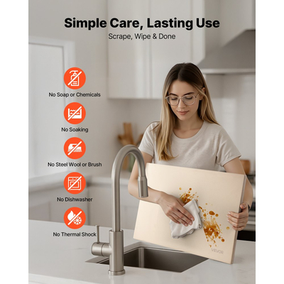 Πέτρα πίτσας VEVOR, ορθογώνια πέτρα πίτσας από κορδιερίτη 508 x 355 mm, πολύ μεγάλη πέτρα ψησίματος με φλοιό αλουμινίου, πάχους 15 mm ανθεκτικό στη θερμότητα κορδιερίτη, για φούρνο, ψήσιμο ψωμιού και πίτσας, ψήσιμο στη σχάρα BBQ