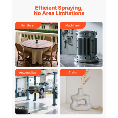 Πιστόλι ψεκασμού αέρα VEVOR HVLP, πιστόλι ψεκασμού βαφής με τροφοδοσία βαρύτητας με 3 ακροφύσια (1,3/1,4/1,7mm), αυτόματος ψεκαστήρας βαφής χωρητικότητας 600ml με ρυθμιστή αέρα για αστάρια αυτοκινήτων, διαφανή χρώματα και τελικά χρώματα