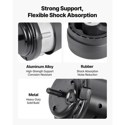 Κιτ αντικατάστασης βάσης κινητήρα και κιβωτίου ταχυτήτων VEVOR, σετ 4 τεμαχίων, συμβατό με Chevrolet Traverse 3.6L V6 2009–2017, αντικατάσταση κωδικού γνήσιου κωδικού A5548HY, A5549HY, A5458HY, A5444, ασφαλής υποστήριξη