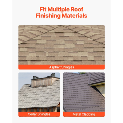 Περιτύλιγμα σπιτιού VEVOR, 1220 x 76200 mm, πάχος φράγματος υδρατμών 0,17 mm, Πλαστικό φύλλο βαρέως τύπου για ανθεκτικό σε σχίσιμο, κάλυμμα φράγματος υδρατμών από ύφασμα για οικιακές και εμπορικές κατασκευές, μαύρο