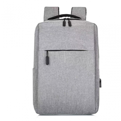 Laptop backpack  BP-02, 15.6", Γκρί - FTT15-45286