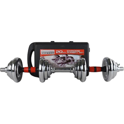 Σετ αλτήρες γυμναστικής με μπάρα - 20kg - 556646