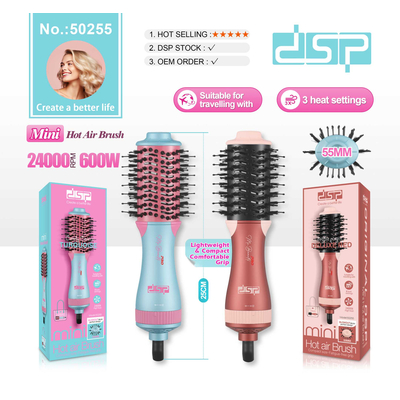 Ηλεκτρική βούρτσα ισιώματος μαλλιών - 50255 - DSP - 350075 - Red