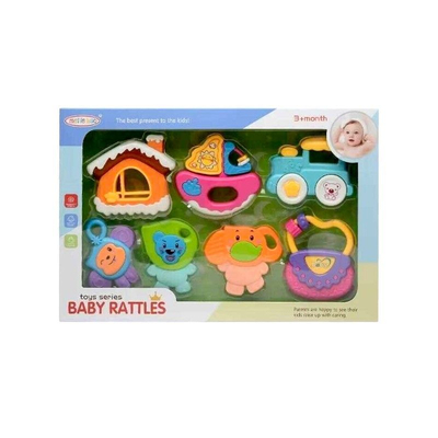 Σετ βρεφικές κουδουνίστρες & μασητικά - TG84237 - 215342