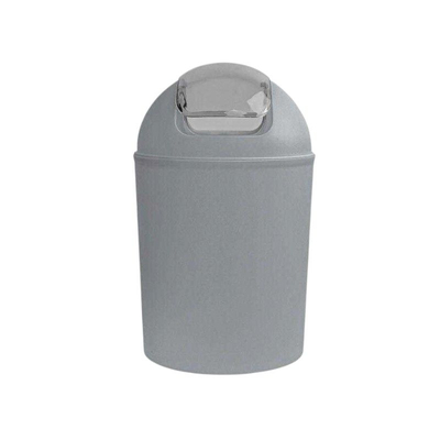 Κάδος απορριμμάτων μπάνιου πλαστικός - Grey - 21617