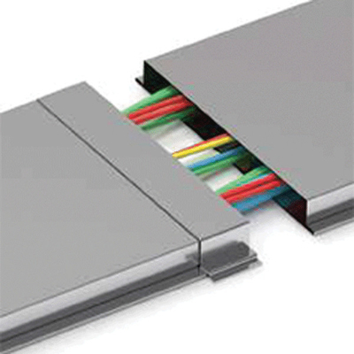 ΚΟΝΕΚΤΟΡΑΣ ΓΙΑ ΜΕΤΑΛΛΙΚΑ ΚΑΝΑΛΙΑ ΚΑΛΩΔΙΩΝ  H:30 W:160 T:1.2